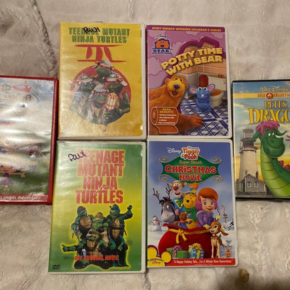 6 Kids DVDS (Mostly Animated) (Original Case) - Picture 3 of 8